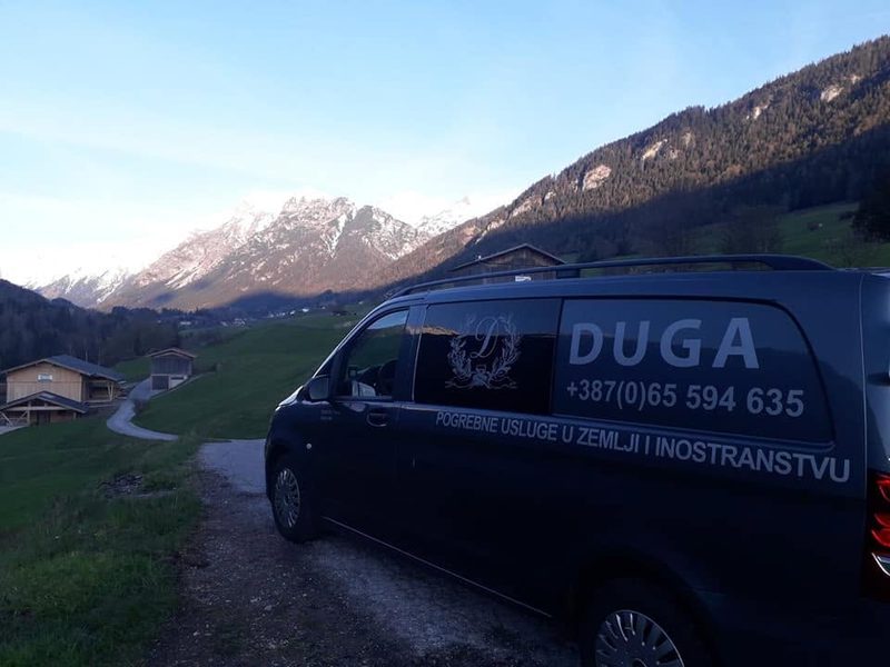 Vozilo „Duga“ — Na putu kroz Alpe